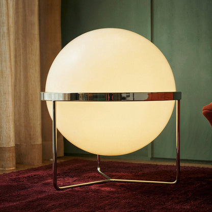 Japanese Steel Floor Lamp Stacked Sphere View 21