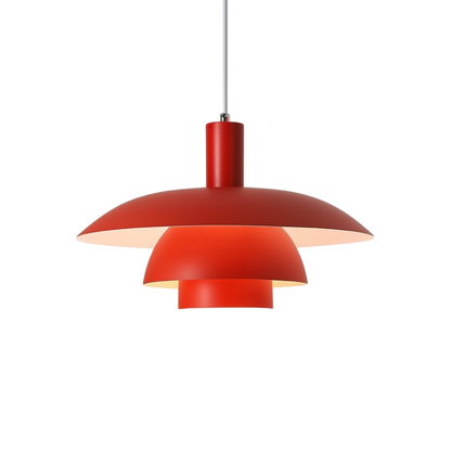 Pendant Light | Scandinavian Layered Shade For Dining Table Kitchen Island Living Room