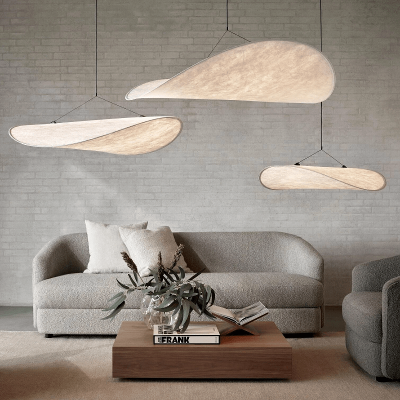 Japandi Cloud Pendant Light | Soft Floating Shade
