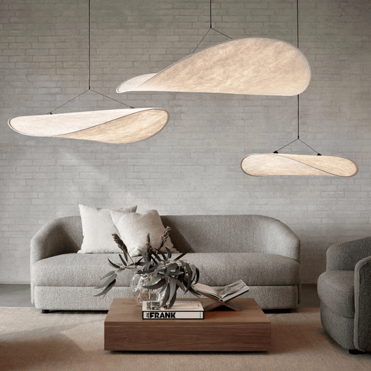 Japandi Cloud Pendant Light | Soft Floating Shade