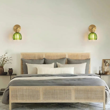 Retro Wall Light | Tulip Shade Sconce For Bedroom Hallway