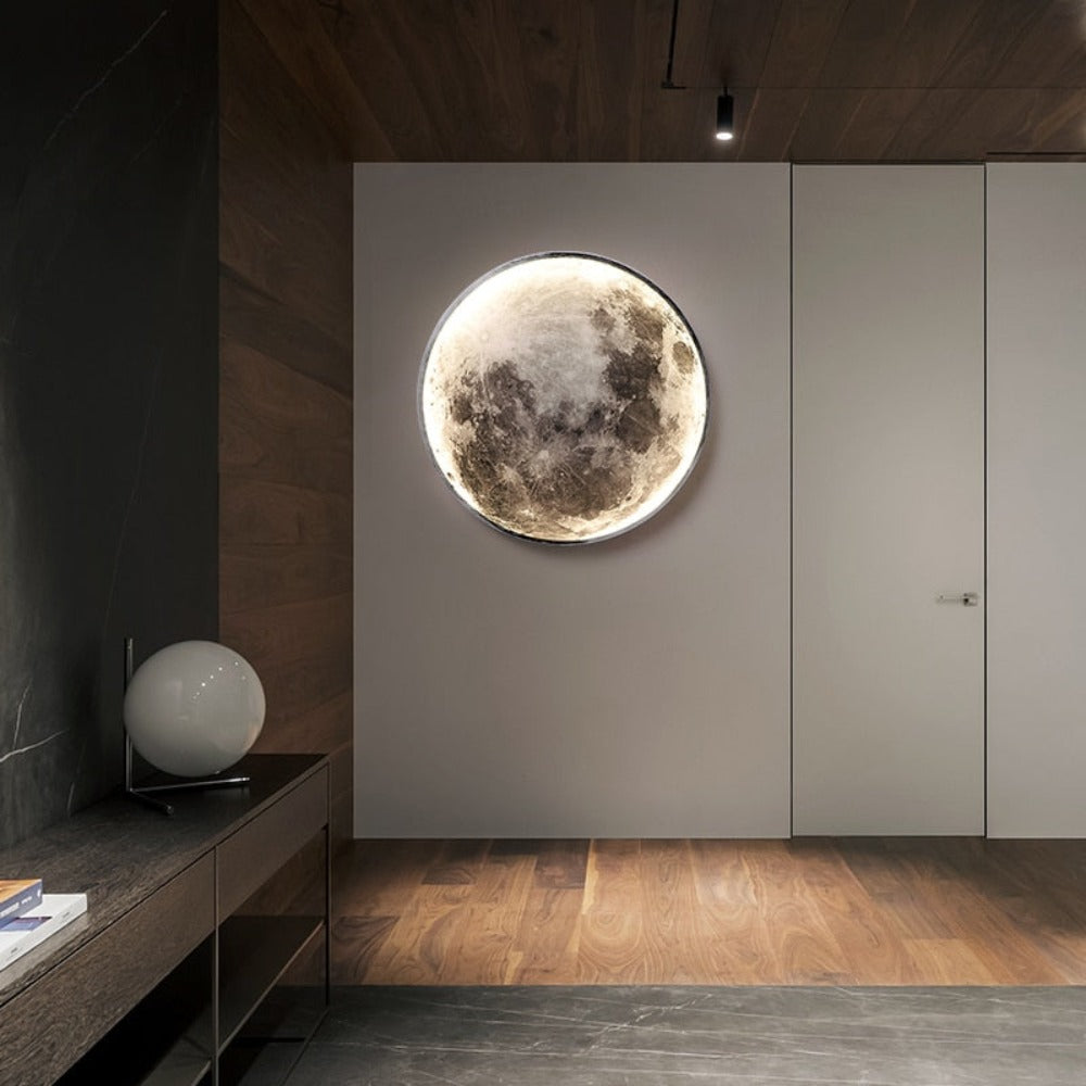 3D Moon Wall Light or Ceiling Light | Unique Lighting for Home