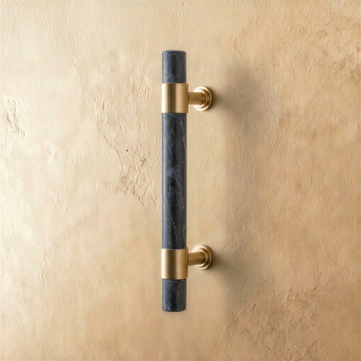 Marble Brass Cabinet Knob Pull Bar Cylinder Full