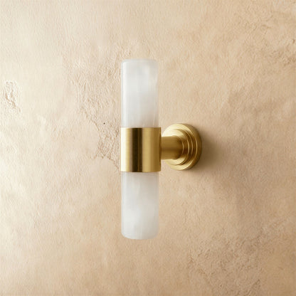 Marble Brass Cabinet Knob Pull Bar Cylinder Hero