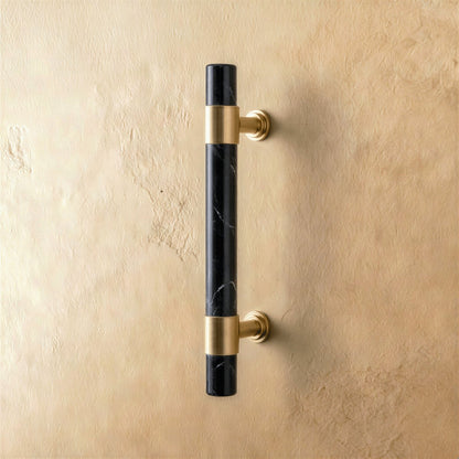 Marble Brass Cabinet Knob Pull Bar Cylinder Lifestyle