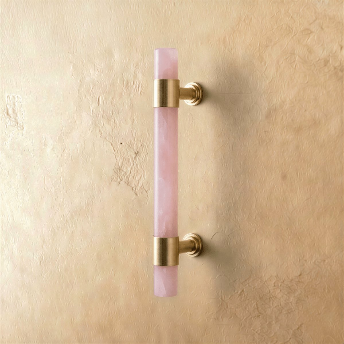 Marble Brass Cabinet Knob Pull Bar Cylinder View 11