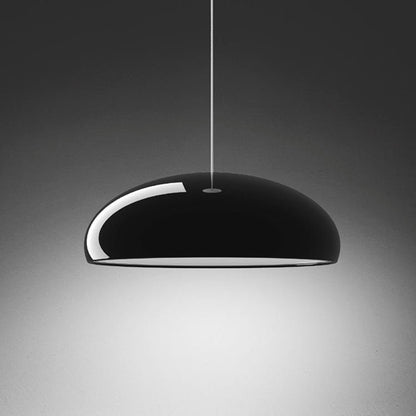 Metal Pendant Light Domed Mushroom Shade Angle