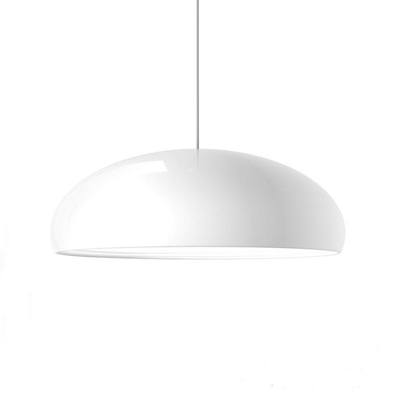 Metal Pendant Light Domed Mushroom Shade View 11
