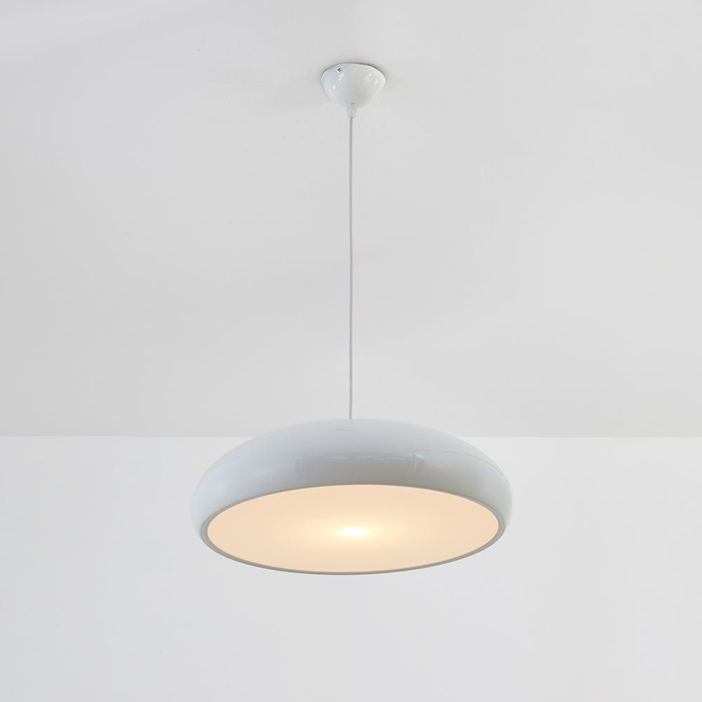Metal Pendant Light Domed Mushroom Shade View 12