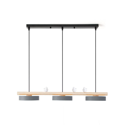 Metal Pendant Light Perched Birds LED View 24