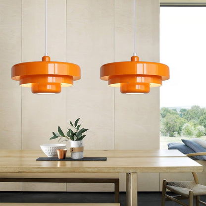 Mid-century Single Head Bauhaus Iron Pendant Lamp Full