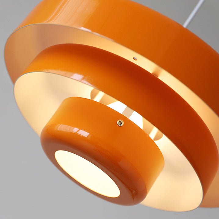 Mid-century Single Head Bauhaus Iron Pendant Lamp View 11