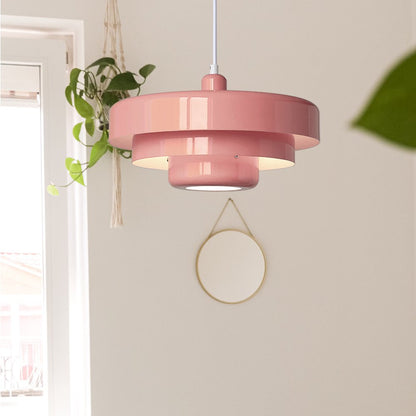 Mid-century Single Head Bauhaus Iron Pendant Lamp View 13