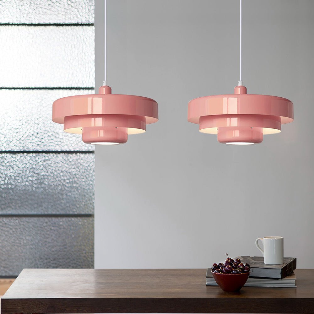 Mid-century Single Head Bauhaus Iron Pendant Lamp View 16