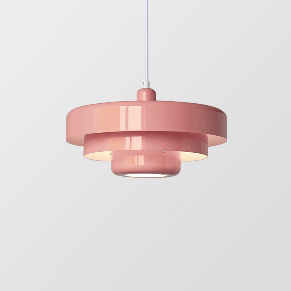 Mid-century Single Head Bauhaus Iron Pendant Lamp View 17