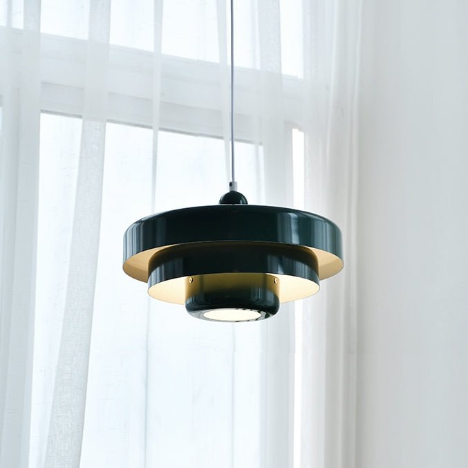 Mid-century Single Head Bauhaus Iron Pendant Lamp View 20
