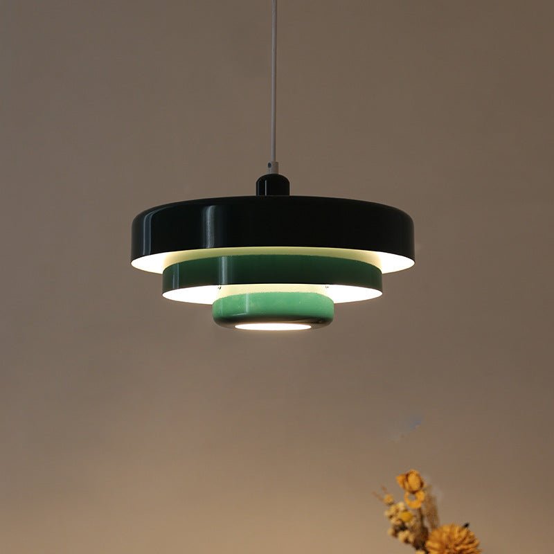 Mid-century Single Head Bauhaus Iron Pendant Lamp View 21
