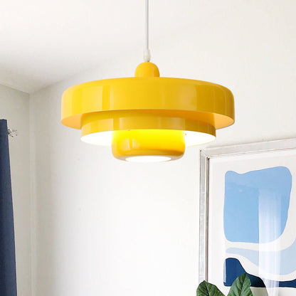 Mid-century Single Head Bauhaus Iron Pendant Lamp View 32