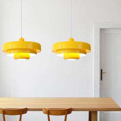 Mid-century Single Head Bauhaus Iron Pendant Lamp View 33