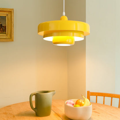 Mid-century Single Head Bauhaus Iron Pendant Lamp View 34