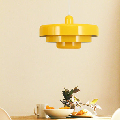Mid-century Single Head Bauhaus Iron Pendant Lamp View 37