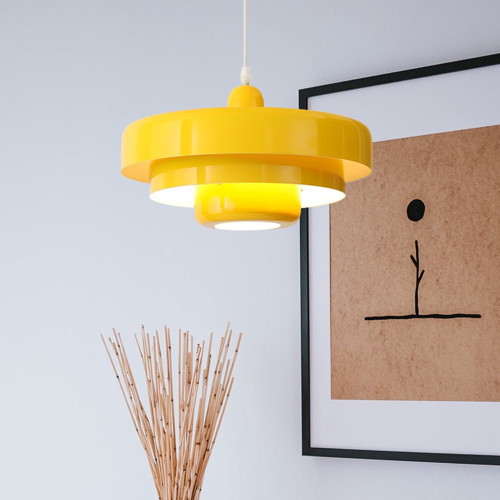 Mid-century Single Head Bauhaus Iron Pendant Lamp View 38