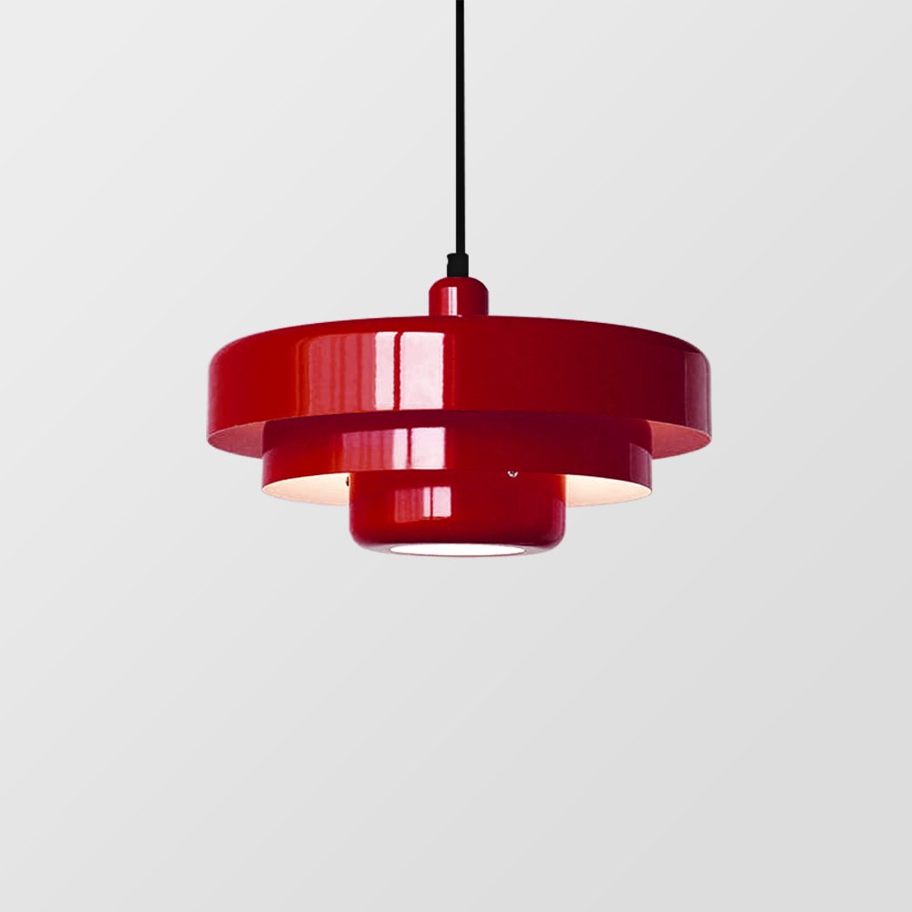 Mid-century Single Head Bauhaus Iron Pendant Lamp View 44
