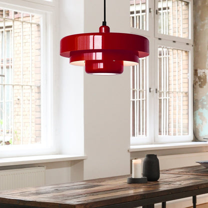Mid-century Single Head Bauhaus Iron Pendant Lamp View 45