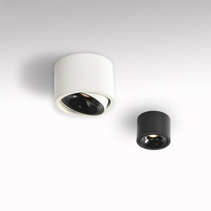 Minimalist Aluminum Adjustable LED Spotlight Flush Mount Ceiling Light Hero