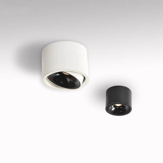 Minimalist Aluminum Adjustable LED Spotlight Flush Mount Ceiling Light Hero