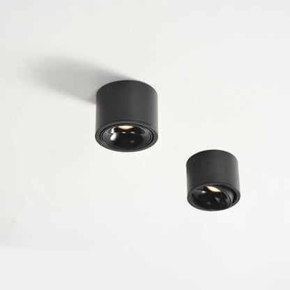 Minimalist Aluminum Adjustable LED Spotlight Flush Mount Ceiling Light View 13