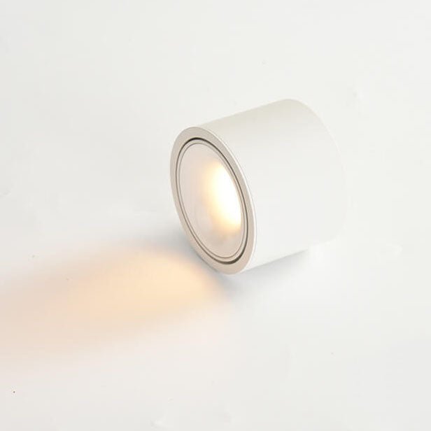 Minimalist Aluminum Adjustable LED Spotlight Flush Mount Ceiling Light View 16