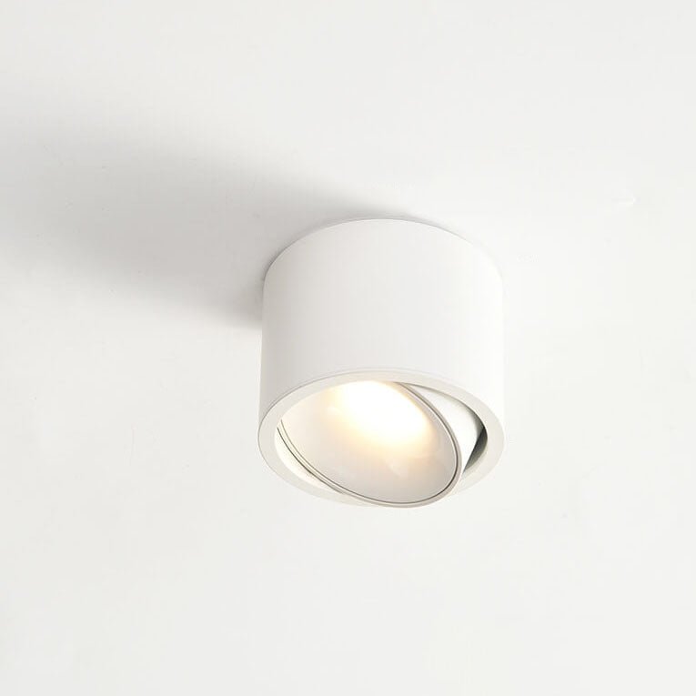 Minimalist Aluminum Adjustable LED Spotlight Flush Mount Ceiling Light View 18