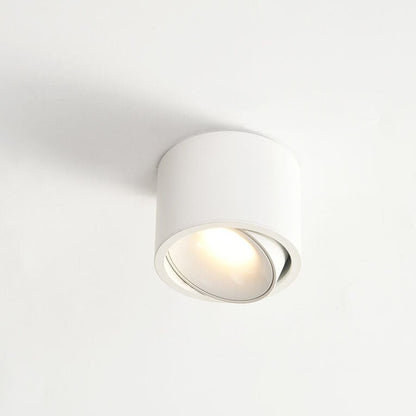 Minimalist Aluminum Adjustable LED Spotlight Flush Mount Ceiling Light View 18