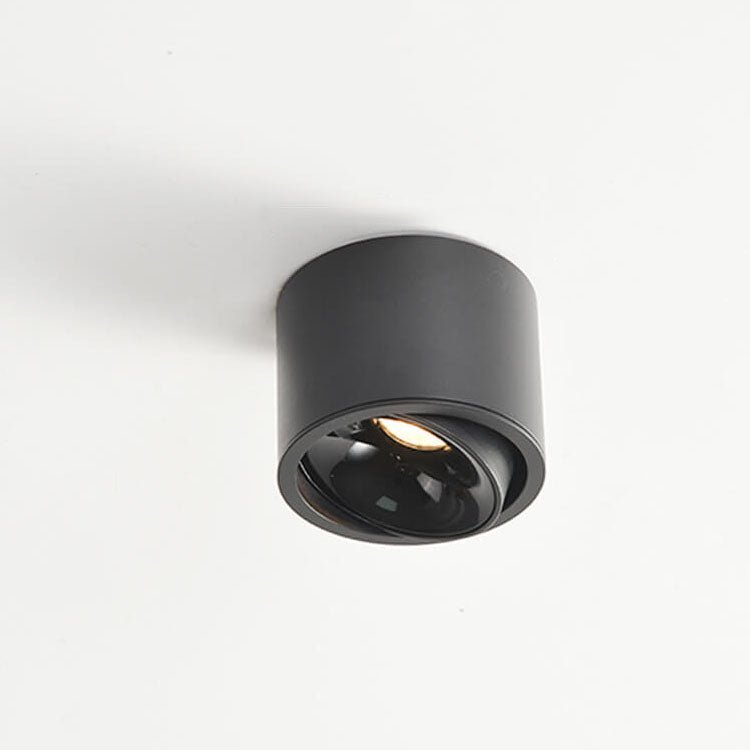Minimalist Aluminum Adjustable LED Spotlight Flush Mount Ceiling Light View 19