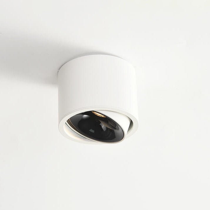 Minimalist Aluminum Adjustable LED Spotlight Flush Mount Ceiling Light View 20