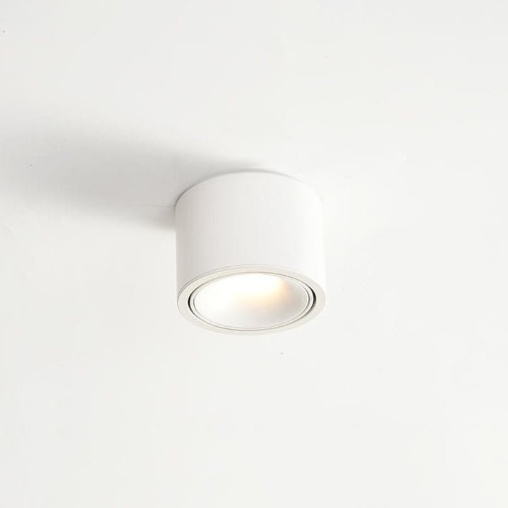 Minimalist Aluminum Adjustable LED Spotlight Flush Mount Ceiling Light View 21