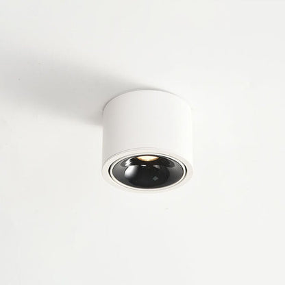 Minimalist Aluminum Adjustable LED Spotlight Flush Mount Ceiling Light View 22
