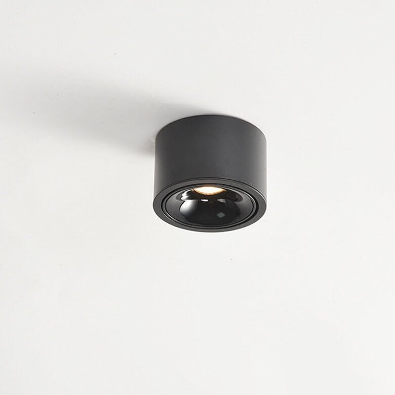 Minimalist Aluminum Adjustable LED Spotlight Flush Mount Ceiling Light View 23