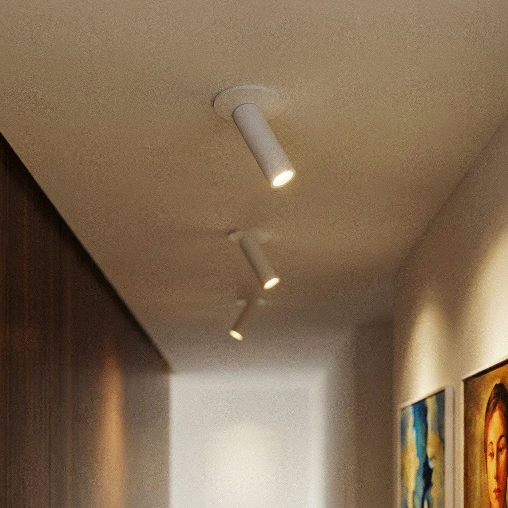 Minimalist Aluminum Ceiling Light Adjustable Tube LED Alternate