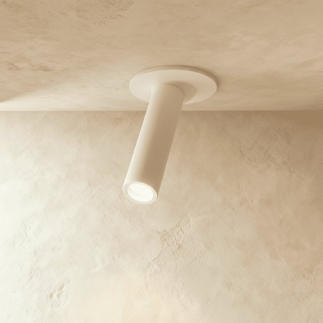 Minimalist Aluminum Ceiling Light Adjustable Tube LED Side