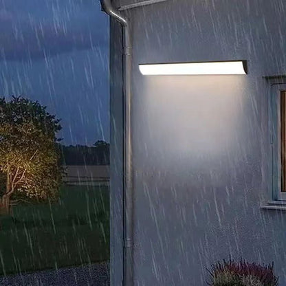 Minimalist Aluminum LED Outdoor Wall Sconce Waterproof Bar Hero