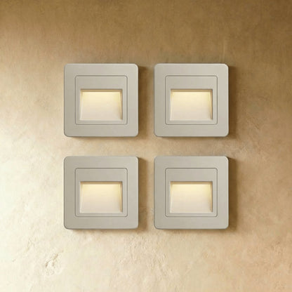 Minimalist Aluminum LED Stair Light Recessed Motion Lifestyle