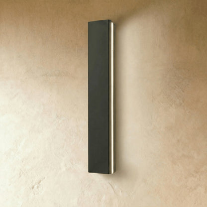 Minimalist Aluminum Outdoor LED Wall Lamp Blade Close Up