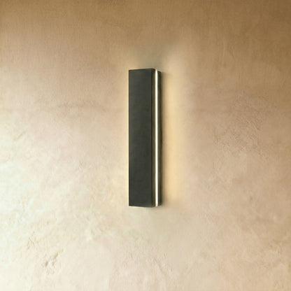Minimalist Aluminum Outdoor LED Wall Lamp Blade Detail