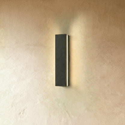 Minimalist Aluminum Outdoor LED Wall Lamp Blade Front