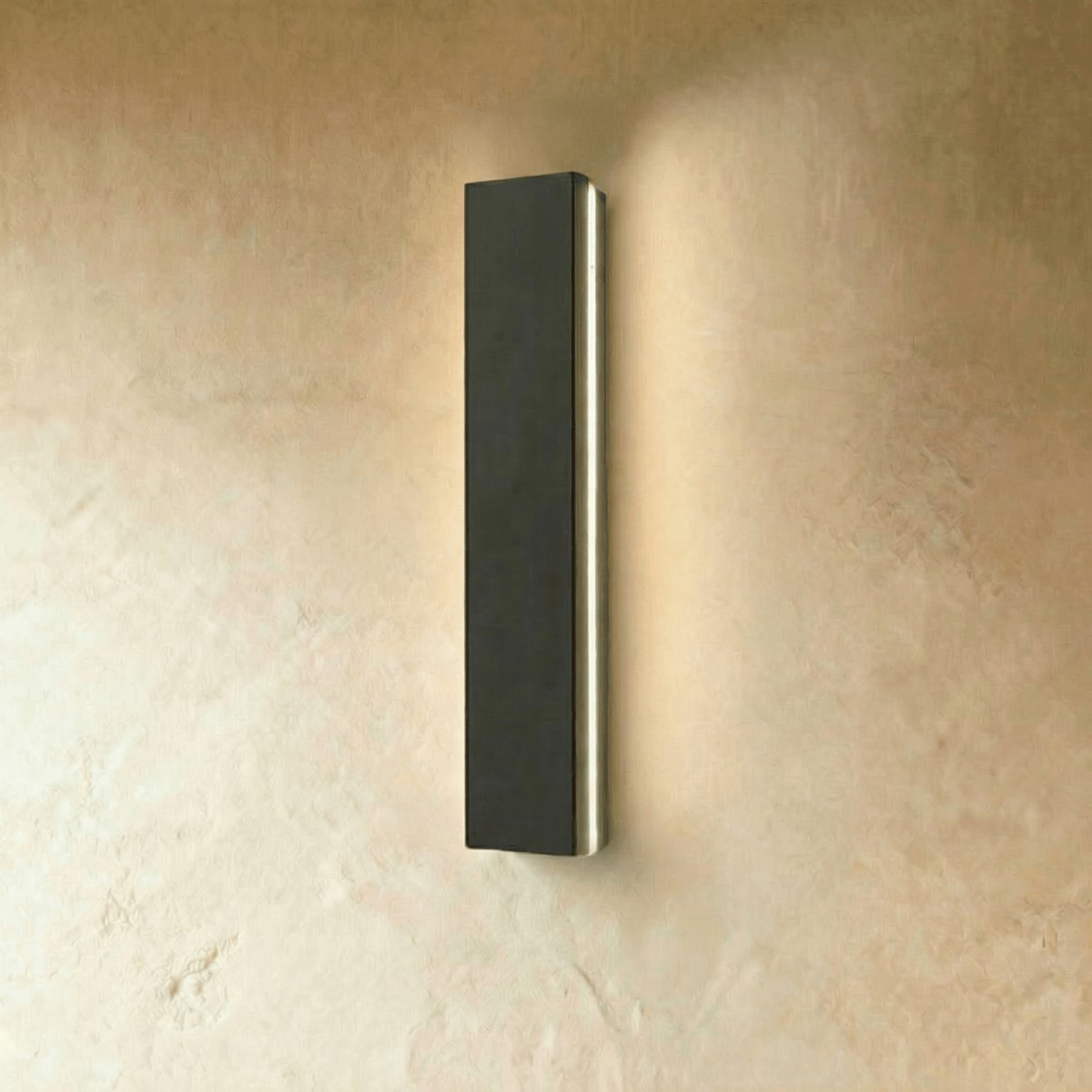 Minimalist Aluminum Outdoor LED Wall Lamp Blade Side