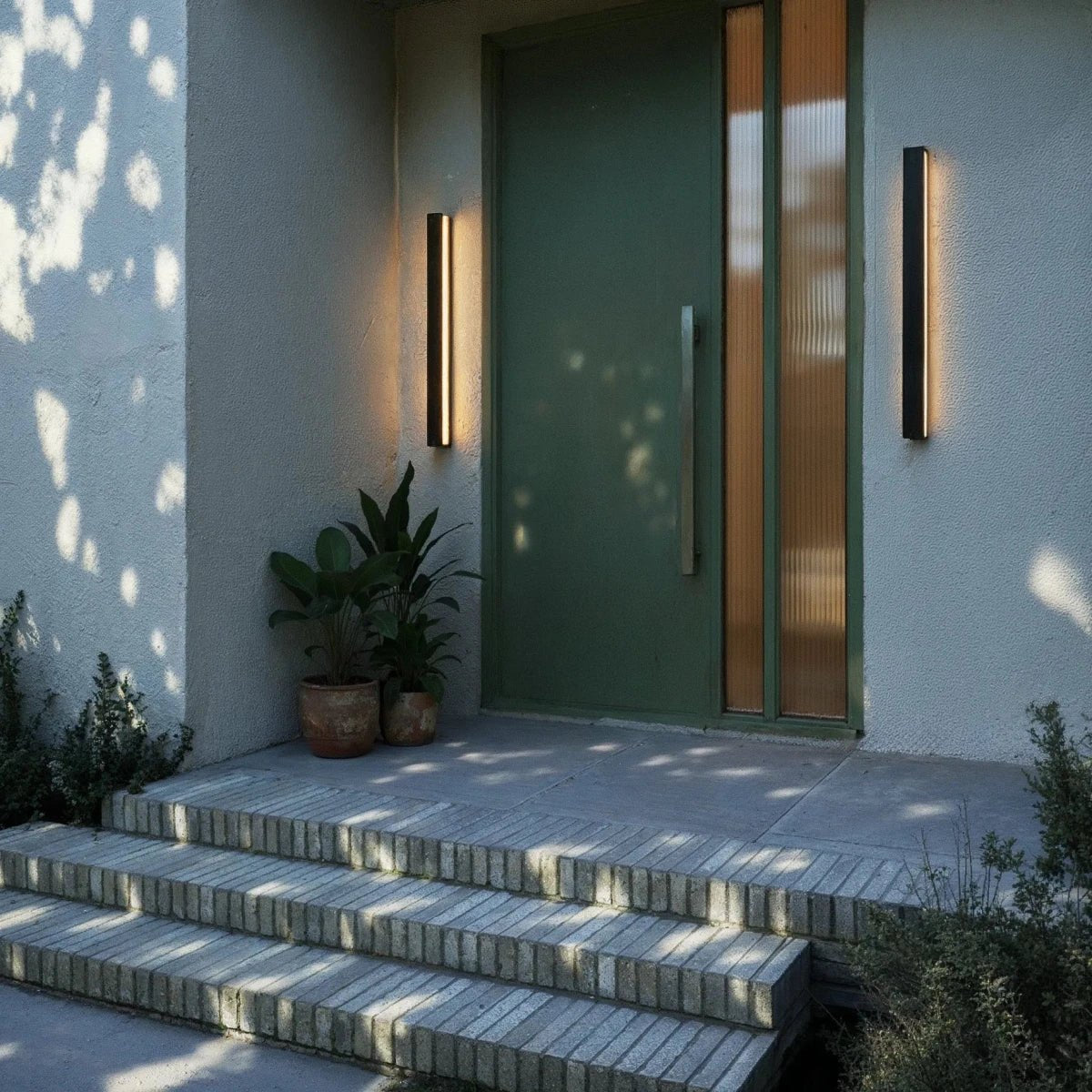 Minimalist Aluminum Outdoor LED Wall Lamp Blade View 11