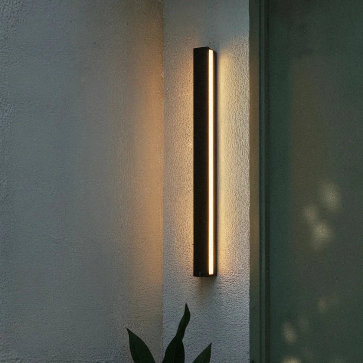 Minimalist Aluminum Outdoor LED Wall Lamp Blade View 12