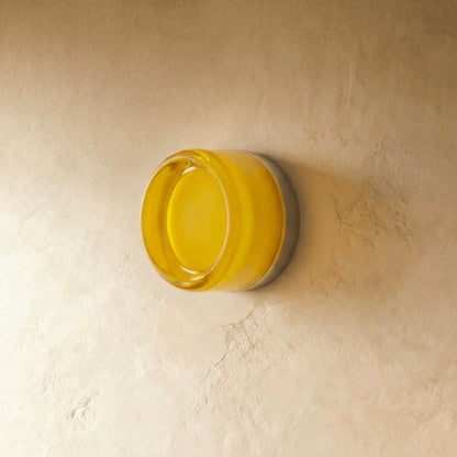 Minimalist Aluminum Wall Lamp Concentric Circle Front
